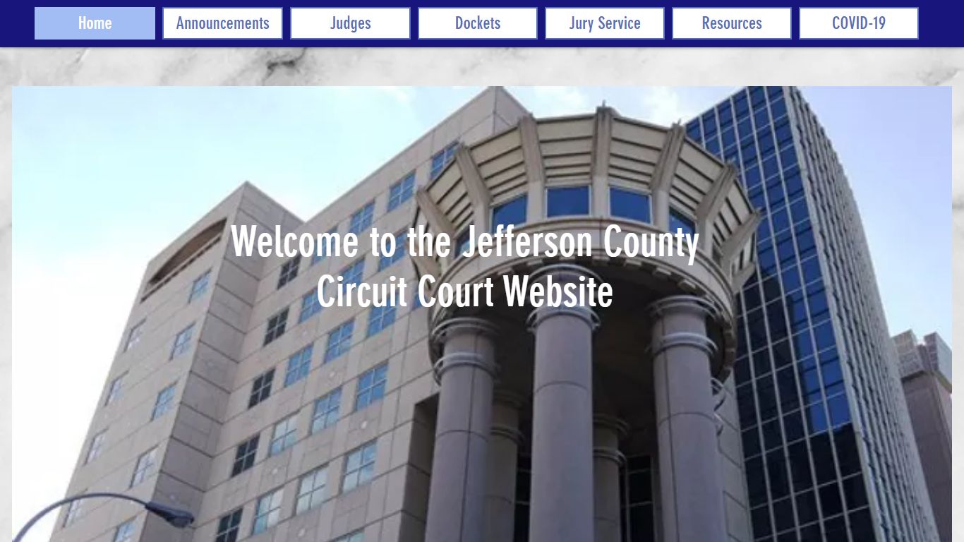 Welcome to the Jefferson County Circuit Court Website
